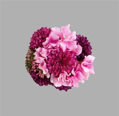 Kézzel kötött mesterséges csokor